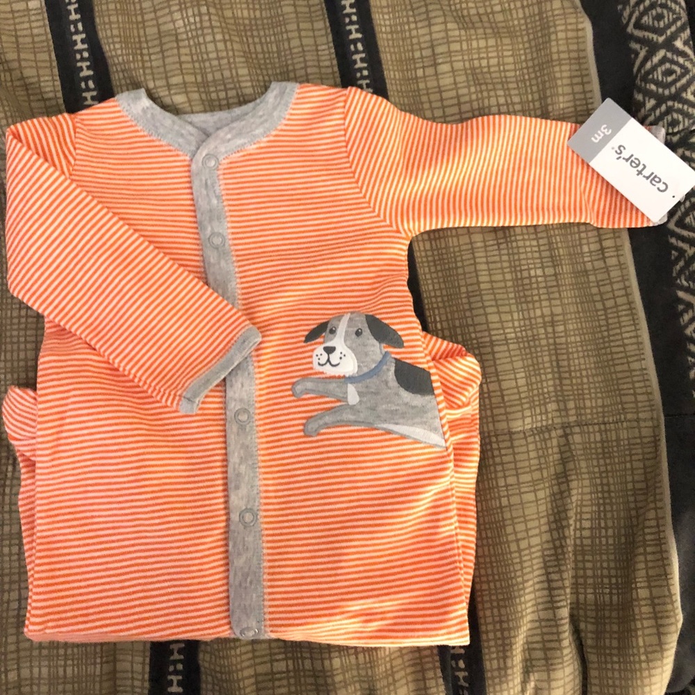 Carter’s snap-up pajamas